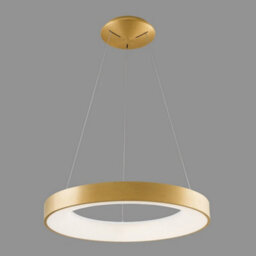 Luminosa Lighting Luminosa Modern Led Hanging Pendant Brushed Gold, Warm White 3000K 2750Lm - thumbnail 2