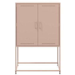 Berkfield Tv Cabinet White 100.5X39X60.5 Cm Steel - thumbnail 6
