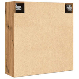 Berkfield Bathroom Mirror Cabinet Artisan Oak 64X20X66.5 Cm Engineered Wood - thumbnail 6