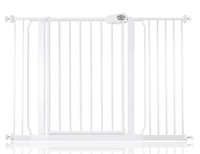 Bettacare Easy Fit Gate, 120.3Cm - 128.3Cm, White, Pressure Fit Stair Gate, Baby Gate For Doors Hallways And Spaces - image 1