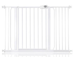 Bettacare Easy Fit Gate, 120.3Cm - 128.3Cm, White, Pressure Fit Stair Gate, Baby Gate For Doors Hallways And Spaces - thumbnail 1