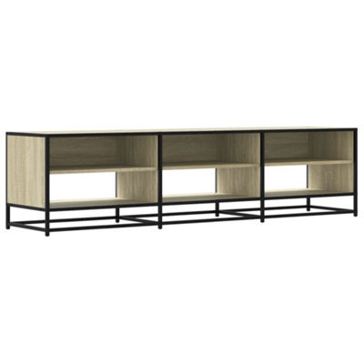 Berkfield Industrial Tv Cabinet Sonoma Oak 180X40X46 Cm Engineered Wood - image 1