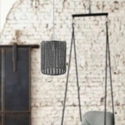 2 Pack Brushed Silver Metal Easy Fit Drum Cage Ceiling Light Shade Hollow Out Lamp Shade For Ceiling Pendant Light - thumbnail 5