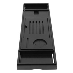 Extendable Bamboo Bathtub Tray Bath Caddy Rack - thumbnail 5