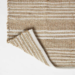 Homescapes Arlyn Natural Striped Handwoven Jute Rug, 45 X 70 Cm - thumbnail 5
