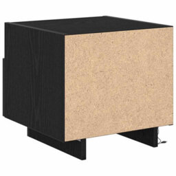 Walplus Bedside Cabinet Black Oak 40 X 39 X 37 Cm Engineered Wood - thumbnail 9