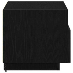 Walplus Bedside Cabinet Black Oak 40 X 39 X 37 Cm Engineered Wood - thumbnail 8