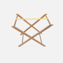 Sweeek - Wooden Garden Trolley Murcia Natural 68X44X68 Cm - thumbnail 2