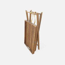 Sweeek - Wooden Garden Trolley Murcia Natural 68X44X68 Cm - thumbnail 4