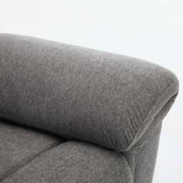 More4Homes Fosse 3 Seater Manual Recliner Fabric Modern Living Sofa Dark Grey - thumbnail 8