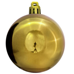Christmas Tree World 6Cm Gold Bauble Set Shiny/matt (40 Pc) - thumbnail 6