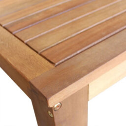 Berkfield Bar Table And Stool Set 7 Pieces Solid Acacia Wood - thumbnail 4