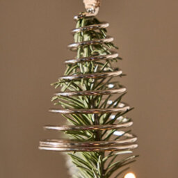 Dibor Brown Jute Snowflake Christmas Decorations Tree Topper - thumbnail 5