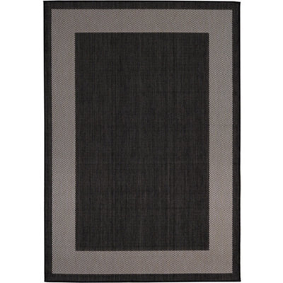 The Rugs Ecology Collection Outdoor Rugs In Black 200Bl - image 1