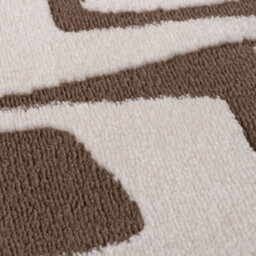 The Rugs Loft Taupe And Ivory Abstract Geometric Living Room Area Rug And Runners Soft Pile - thumbnail 5