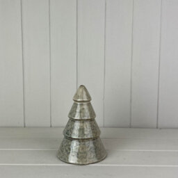 Four Candle Satchville Glazed Ceramic Tree Decoration - thumbnail 1