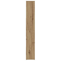 Walplus Bookcase Artisan Oak 67X24X161 Cm Engineered Wood - thumbnail 6