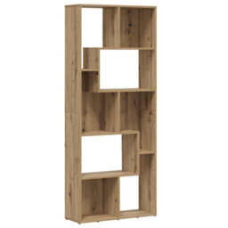Walplus Bookcase Artisan Oak 67X24X161 Cm Engineered Wood - thumbnail 2
