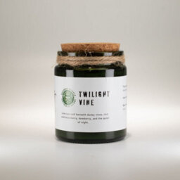 Serenityy Luxury Twilight Vine Soy Wax Candle 150G - Woodwick, Juicy Berry Top Notes, 26H Burn Time, Hand Poured - thumbnail 3