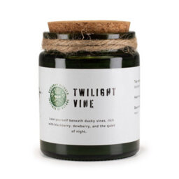 Serenityy Luxury Twilight Vine Soy Wax Candle 150G - Woodwick, Juicy Berry Top Notes, 26H Burn Time, Hand Poured