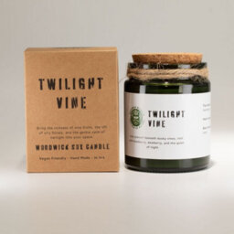 Serenityy Luxury Twilight Vine Soy Wax Candle 150G - Woodwick, Juicy Berry Top Notes, 26H Burn Time, Hand Poured - thumbnail 2