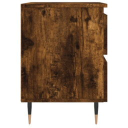 Berkfield Bedside Cabinets 2 Pcs Smoked Oak 40X35X50 Cm Engineered Wood - thumbnail 7