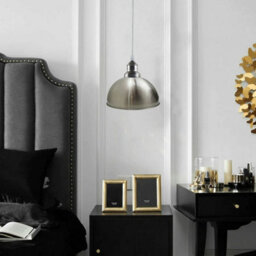 Nickel Industrial-Style Pendant Light For Living Rooms And Bedrooms - thumbnail 4