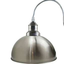 Nickel Industrial-Style Pendant Light For Living Rooms And Bedrooms - thumbnail 3