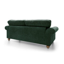 Abakus Direct Ingrid 3 Seater Sofa In Rifle Green - thumbnail 4