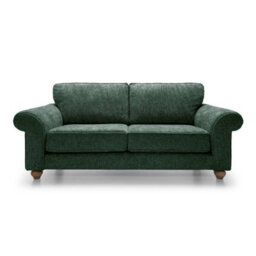 Abakus Direct Ingrid 3 Seater Sofa In Rifle Green - thumbnail 2