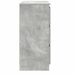 Berkfield Sideboard Concrete Grey 80X35X76 Cm Engineered Wood - thumbnail 7