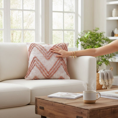 Indoor & Outdoor Cushion  Terracotta (45 - 45Cm)