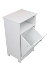Orsina Slim Storage Floor Cabinet, Big Impact Display Cabinet For Livingroom, Practical Design Storage Unit - thumbnail 5
