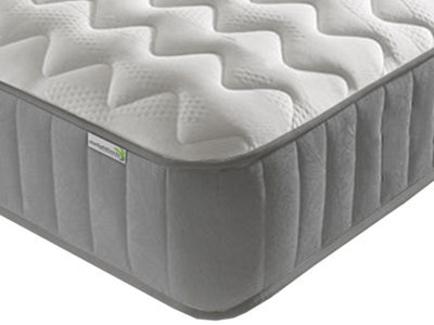 Starlight Beds Memory Foam Grey Castle Spring Mattress Double - image 1