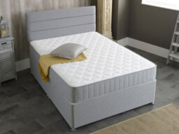 Starlight Beds Memory Foam Grey Castle Spring Mattress Double - thumbnail 2