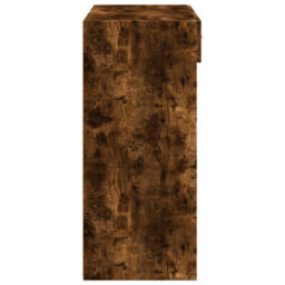 Berkfield Sideboard Smoked Oak 80X42.5X93 Cm Engineered Wood - thumbnail 5