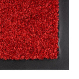 Floordirekt Use&wash Velour Dirt Trapper Entrance Mat Absorbent Non Slip Back Home Business Hallway Red 120 X 300 Cm - thumbnail 4