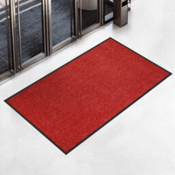 Floordirekt Use&wash Velour Dirt Trapper Entrance Mat Absorbent Non Slip Back Home Business Hallway Red 120 X 300 Cm