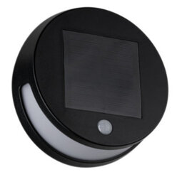 Paulmann 94265 Helena Solar Led Wall Luminaire Round Incl. 1X3 Watt Outdoor Lighting Anthracite Garden Lighting Plastic - thumbnail 3