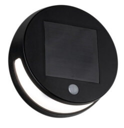 Paulmann 94265 Helena Solar Led Wall Luminaire Round Incl. 1X3 Watt Outdoor Lighting Anthracite Garden Lighting Plastic - thumbnail 2