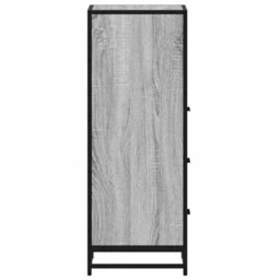 Berkfield Bathroom Cabinet Grey Sonoma 35X37.5X100 Cm Engineered Wood - thumbnail 7