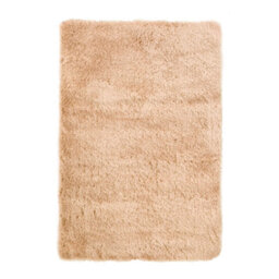 Melrose Super Soft Washable Shaggy Champagne Area Rug 100/150Cm - thumbnail 2
