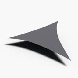 Pacific Lifestyle 4M Triangle Waterproof Shade Sail Grey Sunscreen Awning For Gardens And Patios - thumbnail 1