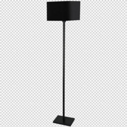 Milagro Napoli Floor Lamp Matt Black And Gold Hand Made High Quality Metal And Fabric Construction - thumbnail 7