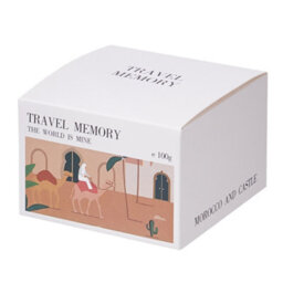 Living And Home Long-Lasting Baltic Amber Scented Soy Wax Candle In Travel-Friendly Aluminum Tin With Lead-Free Cotton Wick - thumbnail 7