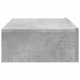 Berkfield Modern Tv Cabinet With Led Lights Concrete Grey 60X35X15.5 Cm - thumbnail 9