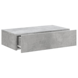 Berkfield Modern Tv Cabinet With Led Lights Concrete Grey 60X35X15.5 Cm - thumbnail 7