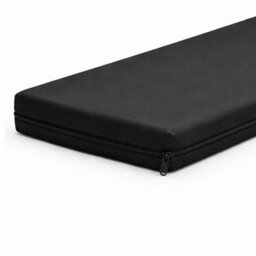House Of Home Outdoor Bench Cushion Black 2 Seater 108Cm - thumbnail 6