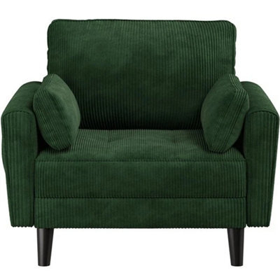 Fabric Upholstered Sofa With Tufted Single Seat Cushion For Living Room/bedroom - image 1