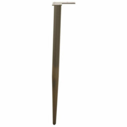 Berkfield Console Table Legs Conical Shape 4 Pcs Natural Steel 72-73 Cm Steel - thumbnail 6